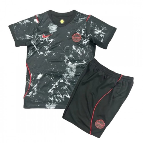 Dětský Fotbalový dres Kanada MS 2026 Venkovní Krátký Rukáv (+ trenýrky)